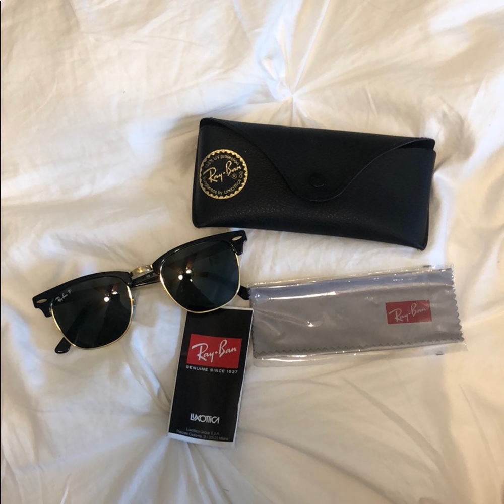 RayBan Clubmaster Polarized!